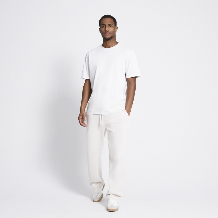 Sweatpants "Straight Jogger" Ivory 2